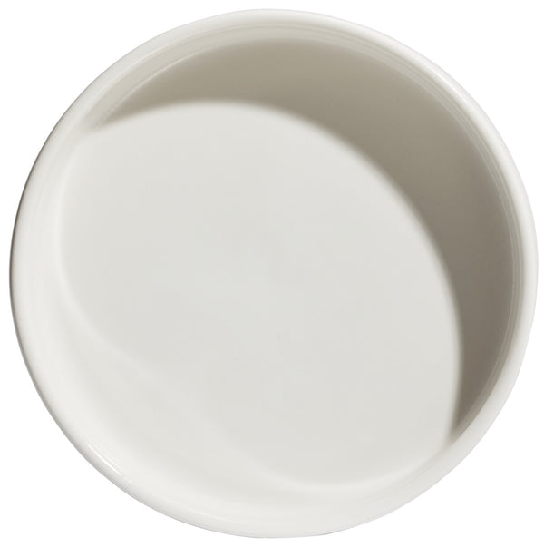 talerz z wysokim rantem Skady matowy; 250ml, 13.5x3 cm (ØxW); biel kremowa; okrągły; 4 sztuka / opakowanie