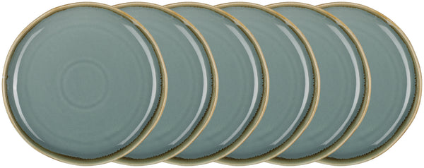 talerz płaski Glaze okrągły; 20 cm (Ø); niebieski; okrągły; 6 sztuka / opakowanie