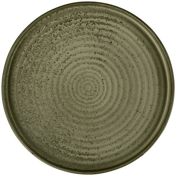 talerz z wysokim rantem Snug; 1250ml, 26x4.5 cm (ØxW); oliwka; okrągły; 4 sztuka / opakowanie