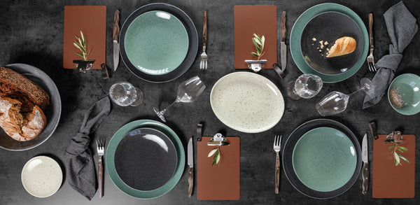 widelec do pizzy i steków  San Antonio; 22.5 cm (D); brązowy, Griff brązowy; 6 sztuka / opakowanie