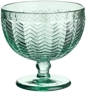 pucharek do lodów Paulina; 360ml, 10.9x10.4 cm (ØxW); zielony; 6 sztuka / opakowanie