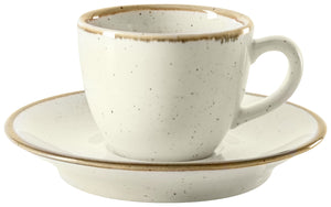 filiżanka do espresso Sidina; 80ml, 6.5x5 cm (ØxW); beżowy; okrągły; 6 sztuka / opakowanie