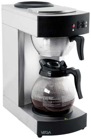 ekspres do kawy; 1800ml, 19.5x43.2x36.5 cm (SxWxG); czarny/srebro