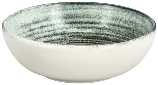 miseczka Etana; 150ml, 10x3.5 cm (ØxW); biały/antracyt; okrągły; 6 sztuka / opakowanie