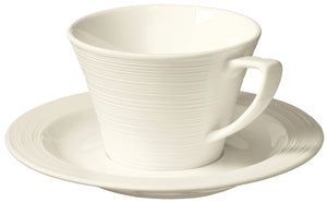 spodek do filiżanki do kawy Skyline; 16.5 cm (Ø); biel kremowa; okrągły; 6 sztuka / opakowanie