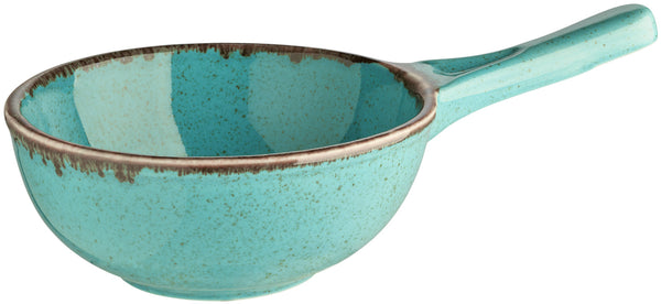 patelnia do serwowania Sidina okrągła; 600ml, 16.5x6.5 cm (ØxW); turkusowy; okrągły; 2 sztuka / opakowanie