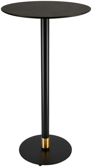 Stehtischsäule Oris; 42x110 cm (ØxW); czarny/złoto