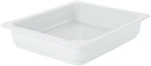 pojemnik GN Alessia 1/2 wysoki; Größe GN 1/2, 32.5x26.5x6.5 cm (DxSxG); biały