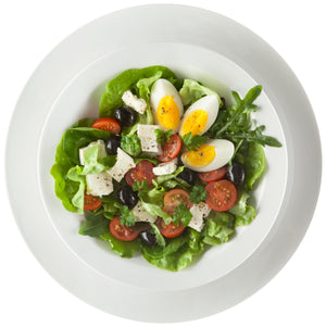 talerz głęboki Ronda; 300ml, 23x4 cm (ØxW); biały; okrągły; 6 sztuka / opakowanie