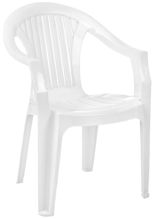 krzesło Lola; 56x40x78 cm (SxGxW); biały; 4 sztuka / opakowanie
