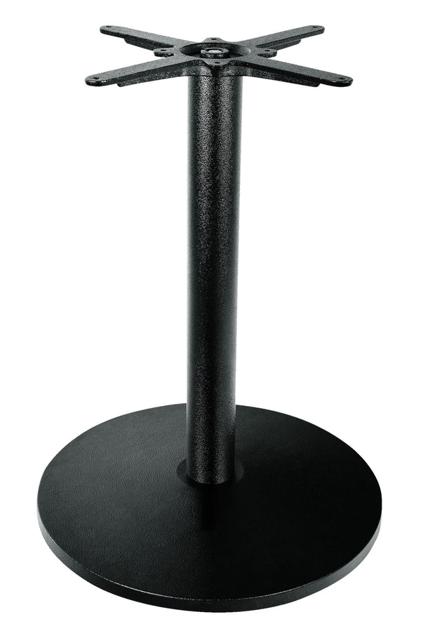 podstawa Regulo Guss z żeliwa okrągła; 55x72 cm (ØxW); czarny; okrągły