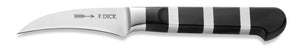 Tourniermesser 1905; Klingenlänge 7 cm, 17 cm (D); srebro/czarny