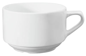 filiżanka do kawy Base; 300ml, 10x6.3 cm (ØxW); biały; okrągły; 6 sztuka / opakowanie