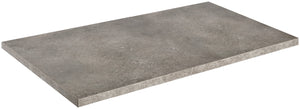Tischplatte Esterno rechteckig; 130x80x3 cm (DxSxW); beton; prostokątny