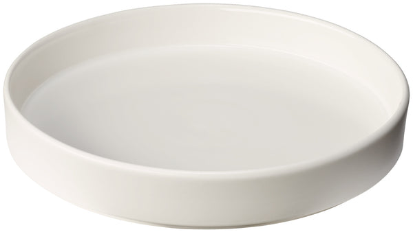 talerz z wysokim rantem Skady matowy; 1250ml, 26x4.5 cm (ØxW); biel kremowa; okrągły; 4 sztuka / opakowanie