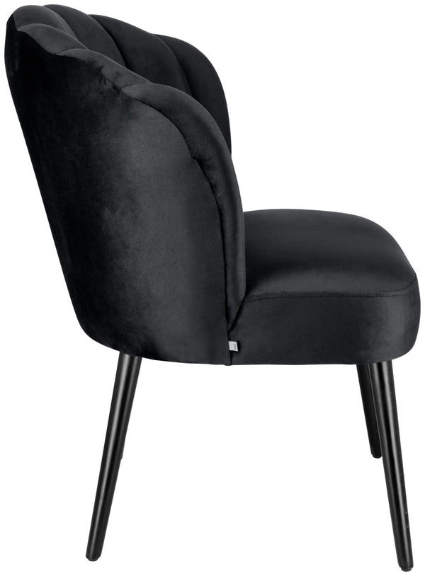 Stuhl Malea; 65x69x88 cm (SxGxW); czarny