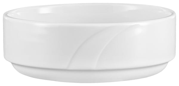 miska do sałatki Melody; 300ml, 11.9x4.5 cm (ØxW); biały; okrągły; 6 sztuka / opakowanie