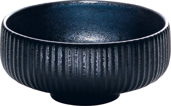 Schüssel rund Nara Relief schwarz 21cm/1.46l; 1460ml