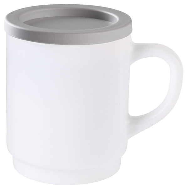 kubek Restaurant; 250ml, 7.2x8.9 cm (ØxW); biały; okrągły; 6 sztuka / opakowanie