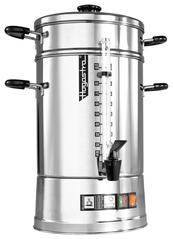 automat do kawy CNS-100; 12500ml, 26x53 cm (ØxW); srebro/czarny