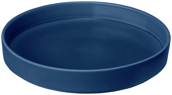 talerz z wysokim rantem Skady matowy; 1250ml, 26x4.5 cm (ØxW); ciemny niebieski; okrągły; 4 sztuka / opakowanie