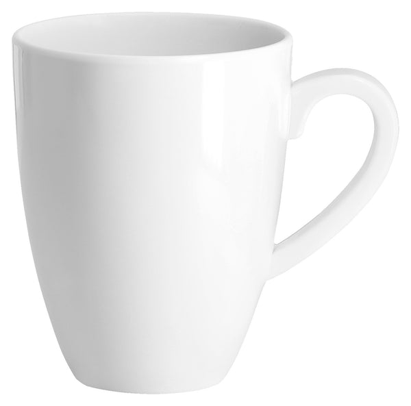 kubek Wayne; 400ml, 8.5x10.8 cm (ØxW); biały; okrągły; 4 sztuka / opakowanie