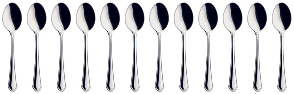 łyżka do espresso/mokka Tunis; 11 cm (D); srebro, Griff srebro; 12 sztuka / opakowanie