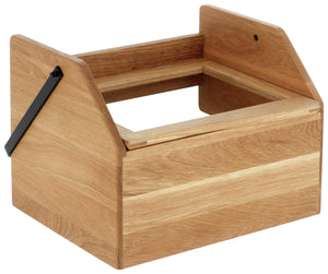 Toastbox Esino mit Deckel; 31.7x24x22 cm (DxSxW); brązowy/czarny; prostokątny