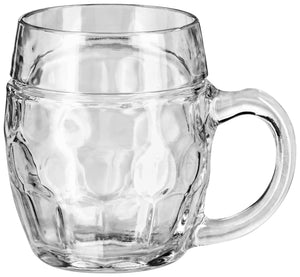 kufel Tübinger; 380ml, 7.6x10.5 cm (ØxW); transparentny; 0.3 l Füllstrich, 6 sztuka / opakowanie