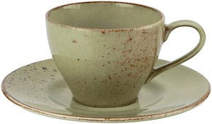 filiżanka do kawy Palana; 240ml, 9.3x6.8 cm (ØxW); limonka; 6 sztuka / opakowanie
