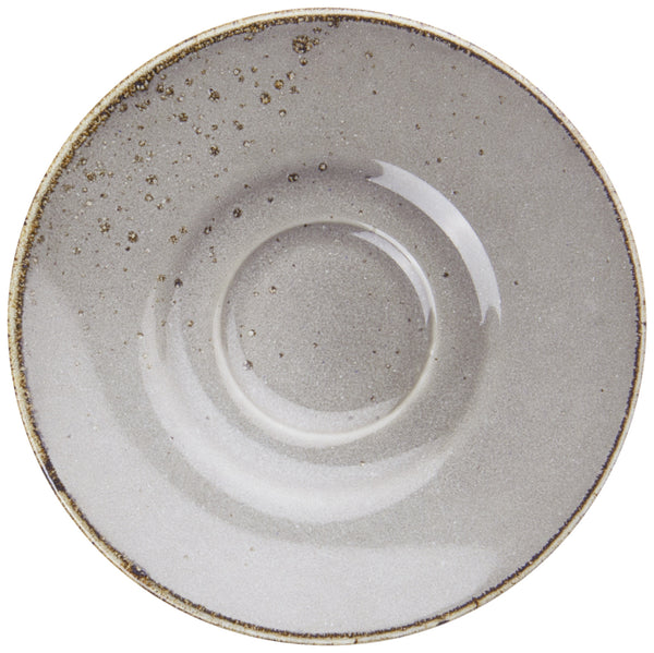 spodek do filiżanki do espresso Palana; 12.4 cm (Ø); szary; okrągły; 6 sztuka / opakowanie