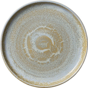 Teller flach Perfect Match Breeze hoher Rand; 21.4x2.3 cm (ØxW); złoto/jasny niebieski/biały; okrągły; 6 sztuka / opakowanie