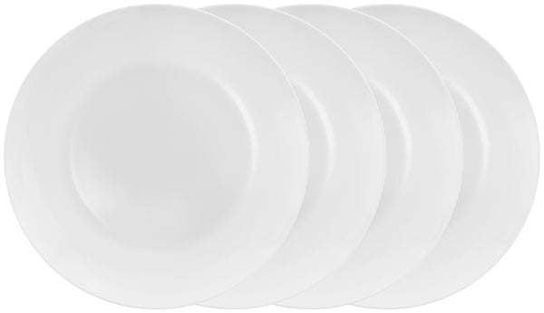 talerz Wayne; 28x3 cm (ØxW); biały; okrągły; 4 sztuka / opakowanie