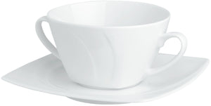 bulionówka Vilano; 350ml, 11.3x6.5 cm (ØxW); biały; okrągły; 6 sztuka / opakowanie