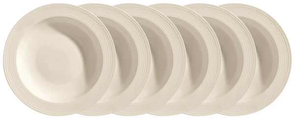 talerz głęboki Skyline; 350ml, 23x4.1 cm (ØxW); biel kremowa; okrągły; 6 sztuka / opakowanie