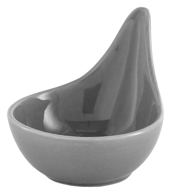 mini miseczki  Tropfen; 60ml, 8.8x6.8x6.3 cm (DxSxW); jasny szary; 12 sztuka / opakowanie