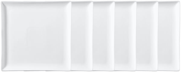 półmisek Ankara; 17x17x1.5 cm (DxSxW); biały; 6 sztuka / opakowanie