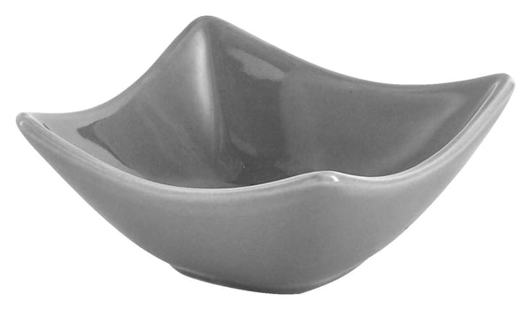 mini miseczki  Saxo; 50ml, 7.5x7.5x3.5 cm (DxSxW); jasny szary; 12 sztuka / opakowanie