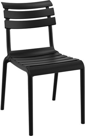 Stuhl Helen ohne Armlehne; 50x59x84 cm (SxGxW); czarny; 4 sztuka / opakowanie
