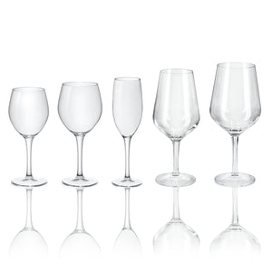 Weißweinglas Milano; 450ml, 8.7x20.6 cm (ØxW); transparentny; 6 sztuka / opakowanie