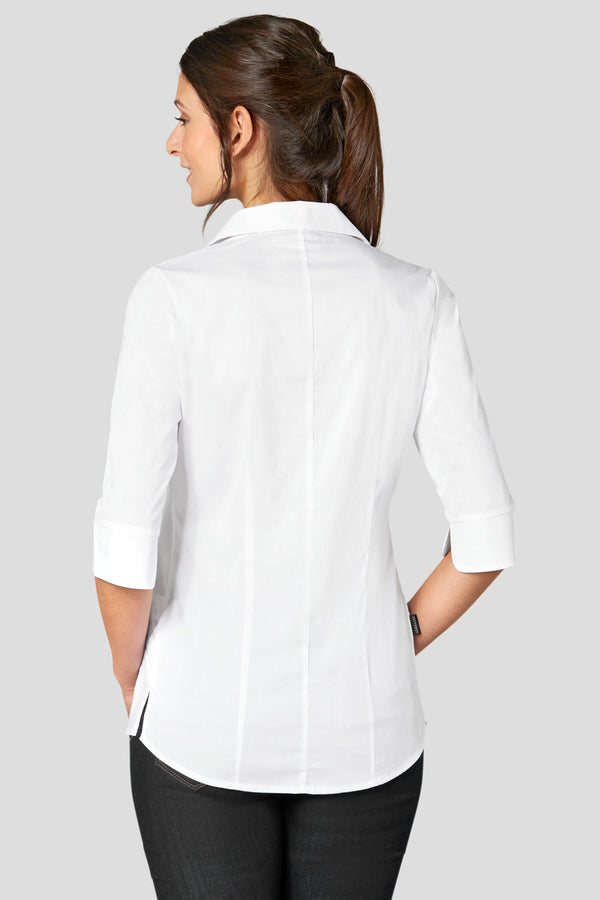 bluzka damska Fiore rękaw 3/4; Kleidergröße 44; biały