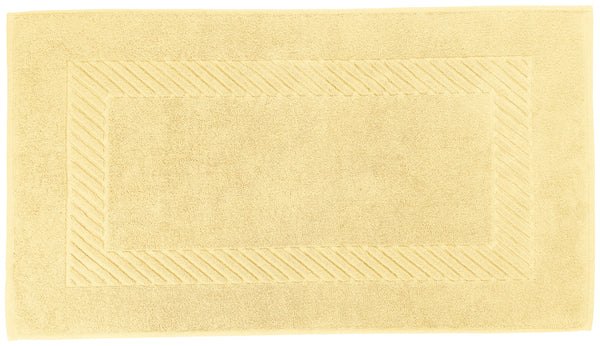 mata łazienkowa Valencia gładka; 50x90 cm (SxD); żółty