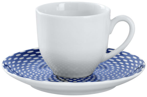 filiżanka do espresso Mixor; 100ml, 6.2x5.5 cm (ØxW); biały; okrągły; 6 sztuka / opakowanie
