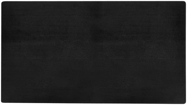 blat Acerios prostokątny; 160x80x2.5 cm (DxSxW); czarny; prostokątny