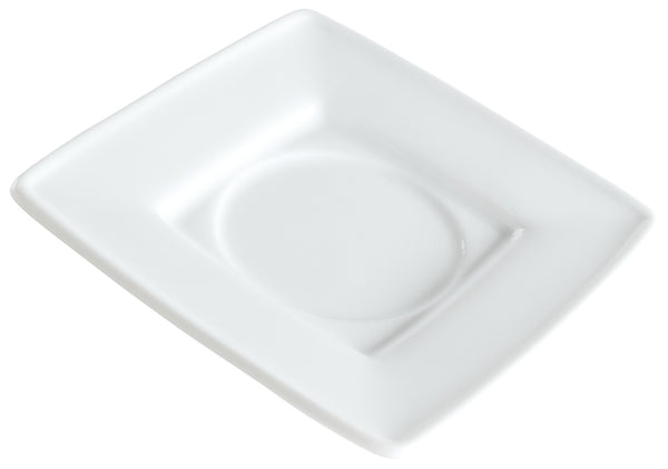 spodek do filiżanki do espresso Jazz; 11x11 cm (DxS); biały; kwadrat; 6 sztuka / opakowanie