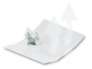 ochraniacz na materac Evolon®; 90x200 cm (SxD); biały