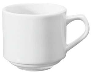 filiżanka do espresso Base; 100ml, 6x5.5 cm (ØxW); biały; okrągły; 6 sztuka / opakowanie