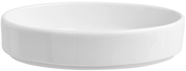 naczynie do zapiekania Base owalne; 450ml, 18x13.6x4 cm (DxSxW); biały; owalny; 4 sztuka / opakowanie