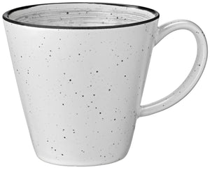 filiżanka do espresso Fungio; 100ml, 6x5.5 cm (ØxW); biały/czarny; okrągły; 6 sztuka / opakowanie