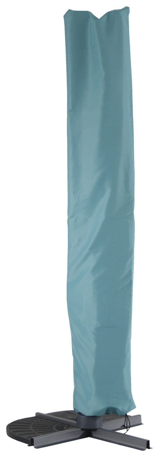 parasol rzymski Elyo; 300x400x275 cm (DxSxW); turkusowy; prostokątny